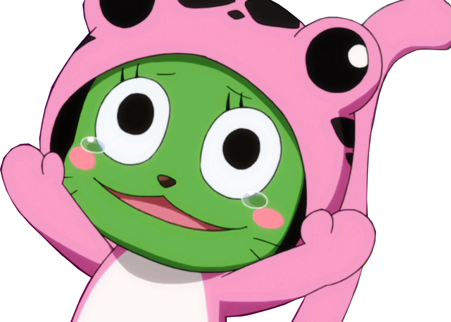 Fairy Tail Emoji - Frosch Fairy Tail Png (897x640), Png Download
