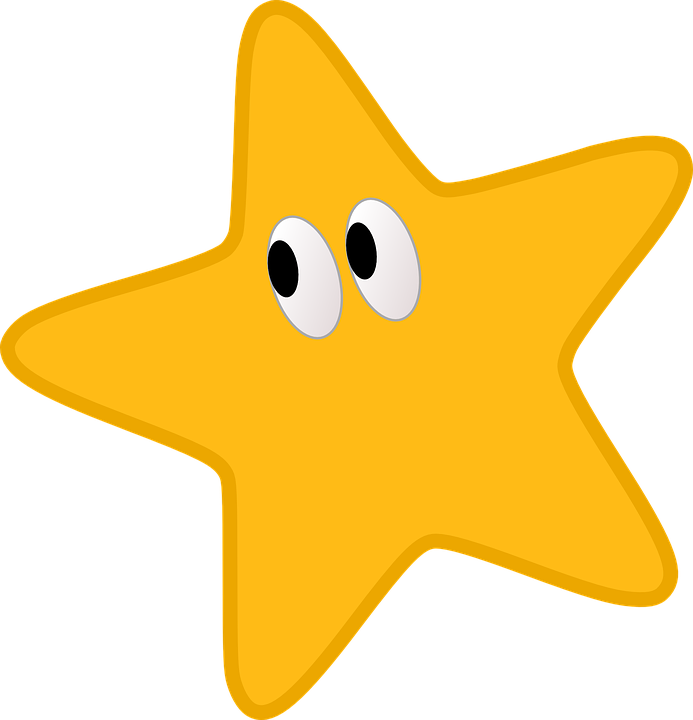 Resultado De Imagen De Estrella Png - Desenho De Estrela Amarela (693x720), Png Download