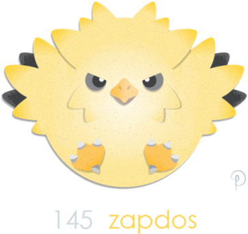 Zapdos Remix - Illustration (500x467), Png Download