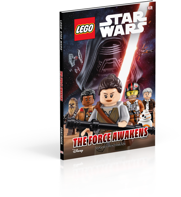 Lego® Star Wars - Lego Star Wars The Force Awakens Book (744x789), Png Download