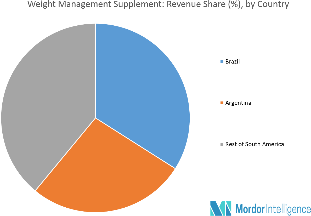 South America Weight Management Supplement Market Key - Circle (1333x1011), Png Download