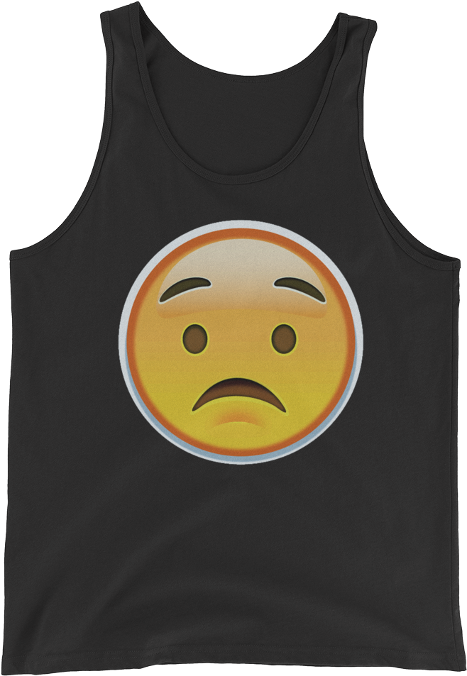 Men's Emoji Tank Top - Sleeveless Shirt (1000x1000), Png Download