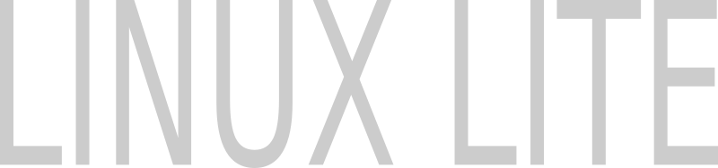 Linux Lite Light Text Logo - Logo (800x188), Png Download