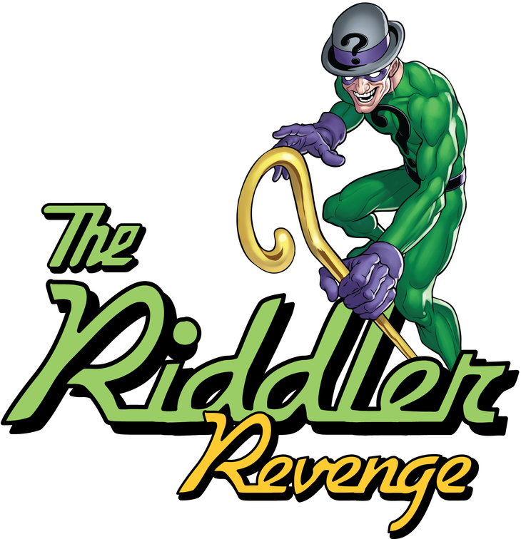We Are Expanding Our Gotham City Section Of The Park - Riddler's Revenge Logo (768x800), Png Download