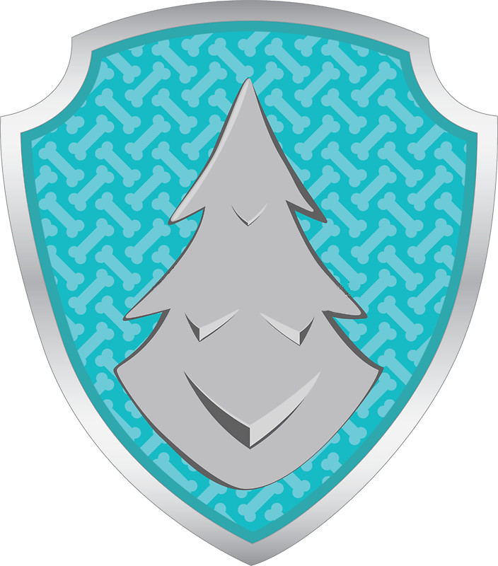 Sky Paw Patrol, Paw Patrol Party, Paw Patrol Badge, - Insignia Everest Paw Patrol (704x800), Png Download