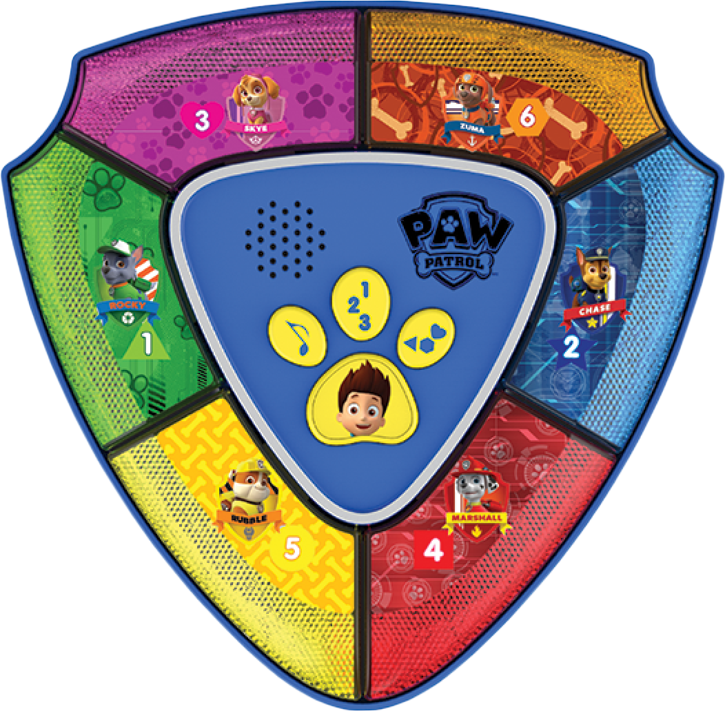 Paw - Paw Patrol My Learning Blazon (1052x1032), Png Download