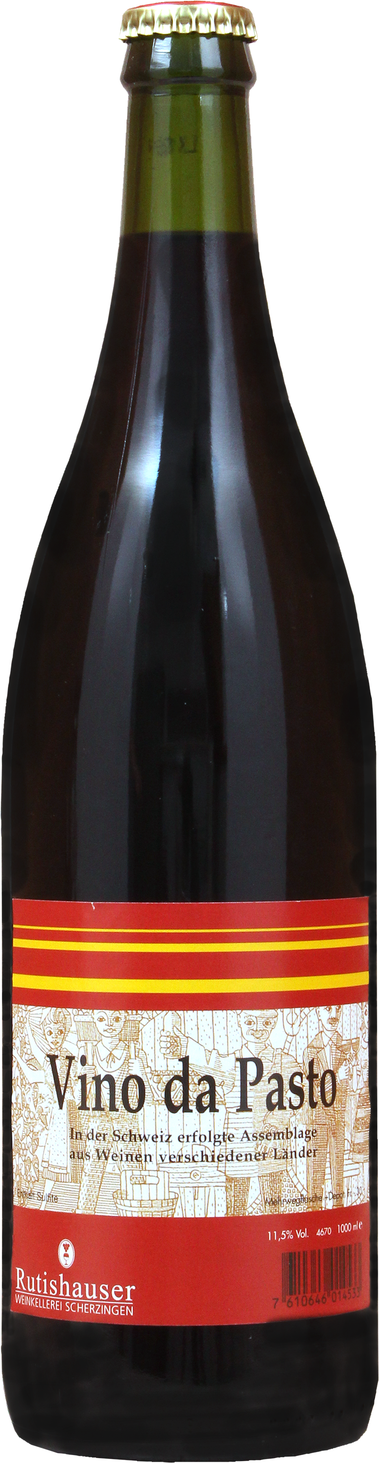 Vino Da Pasto - Central Waters Brewers Reserve Bourbon Barrel Cherry (1181x2953), Png Download