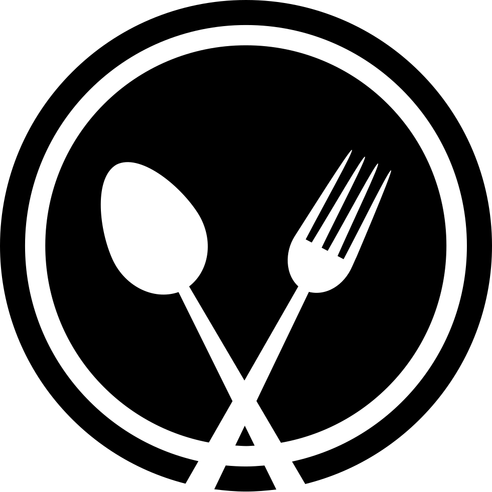 Download HD Restaurant Free Icon - Fork And Spoon For Logo Transparent PNG  Image - NicePNG.com, image size:980x981