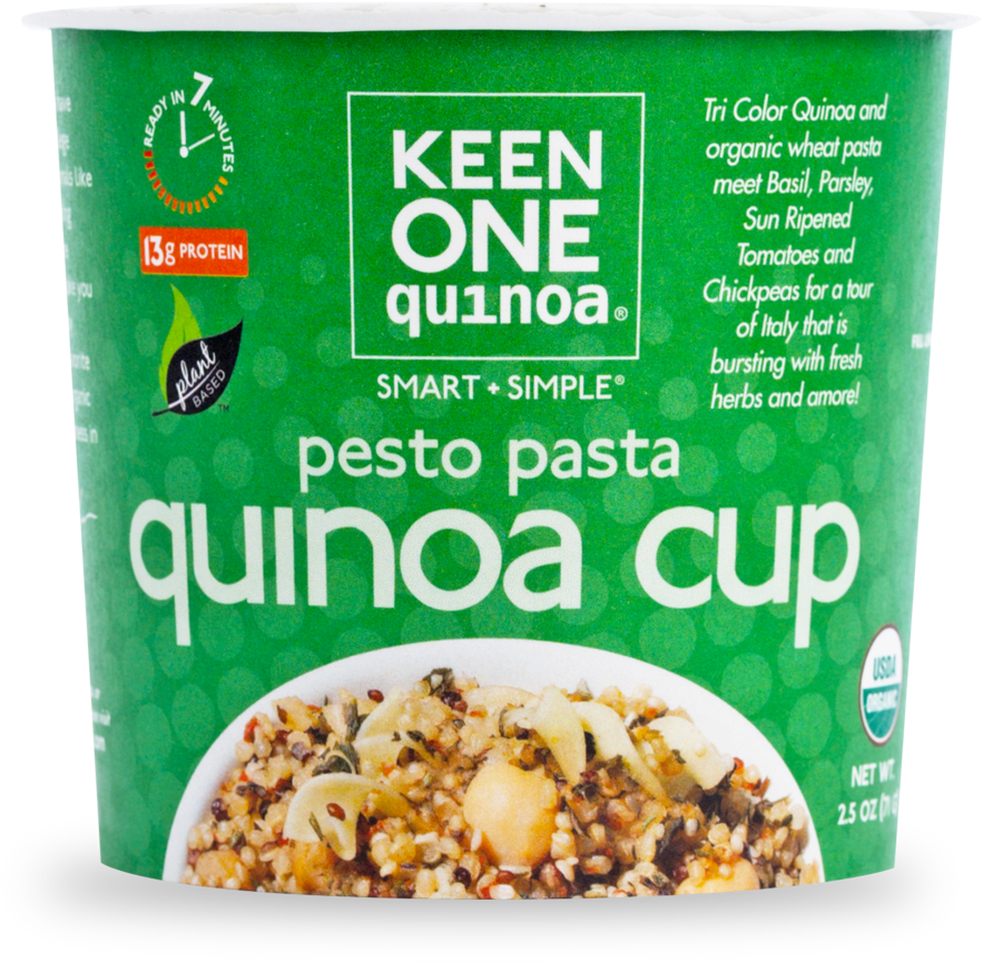 Pesto Pasta Cup Case Of - Quinoa Cups (1160x1160), Png Download