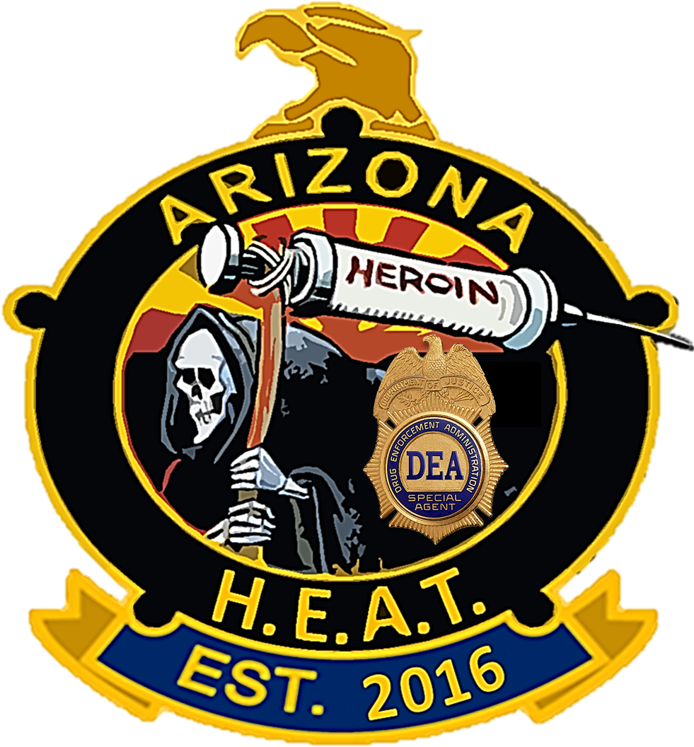 Heroin Enforcement Action Team Logo - War On Drugs (2007) (986x1083), Png Download