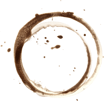 404 Coffee Stain - Error 404 Give Coffee (364x354), Png Download