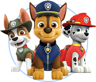 Pre-school & Electronics » - Paw Patrol Chase Shaped Pillow Cushion (376x341), Png Download