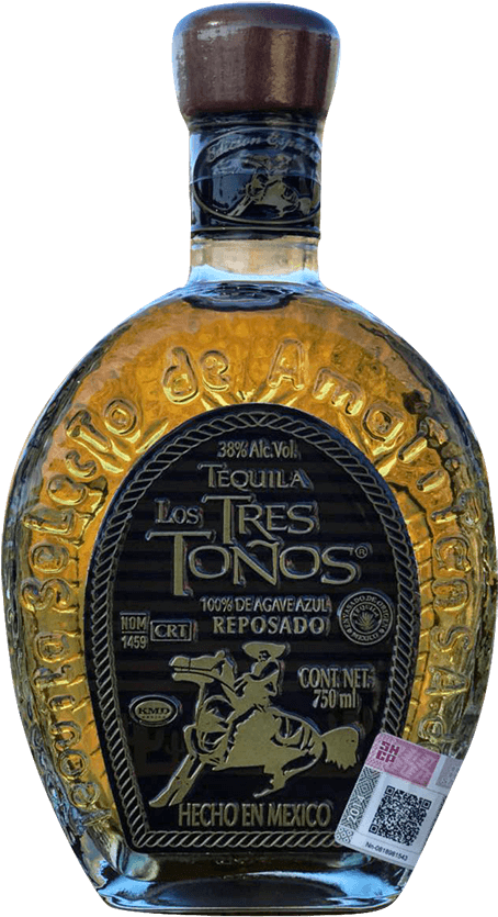100% Tequila, 5 Months In American Oak Barrels That - Single Malt Whisky (500x874), Png Download