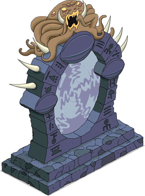 Gate To Nowhere - Tapped Out Gate To Nowhere (564x761), Png Download