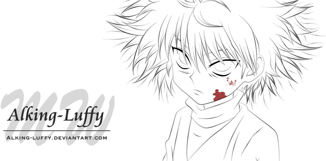 216 Best Hunter X Hunter Images On Coloring Pages Library - Killua Zoldyck (1208x534), Png Download