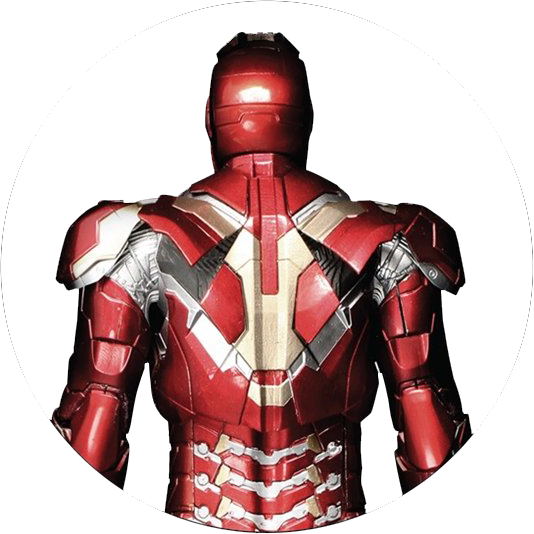 Avengers 2 Mark 43 Wtony Stark Head 1 - Avengers 2: Age Of Ultron - Mark 43 (534x534), Png Download