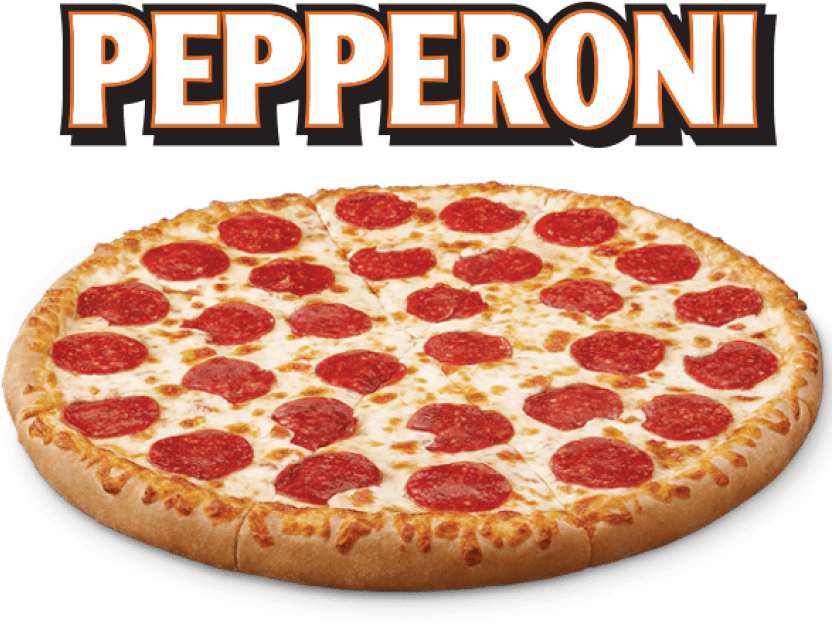 Free Png Pepperoni Pizza Png Images Transparent - Pizza From Little Caesars (850x675), Png Download