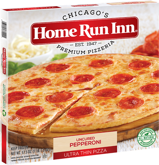 Description - Home Run Inn Classic Cheese Pizza - 18.5 Oz Box (600x600), Png Download