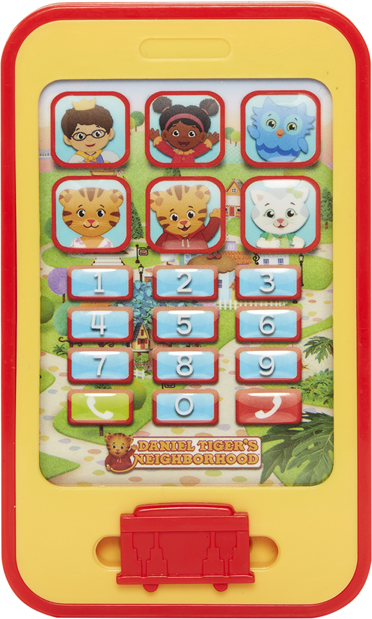 Daniel Tiger Phone - Daniel Tiger's Neighbourhood Cell Phone Toy By Daniel (1500x1500), Png Download