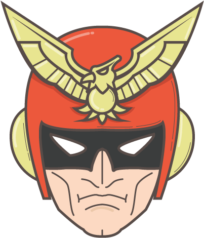 Karen Ho 2015 - Captain Falcon Head Png (800x600), Png Download