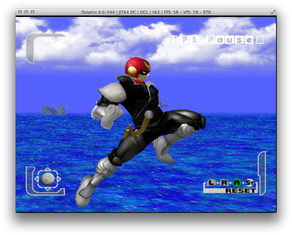 Black Captain Falcon - Captain Falcon Melee Black (948x766), Png Download