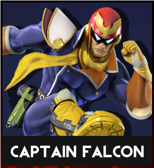 Captain Falcon-0 - Amiibo Super Smash Bros. Captain Falcon Wii U (400x400), Png Download