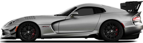 Billet Metallic - Dodge Viper Acr 2017 (500x256), Png Download