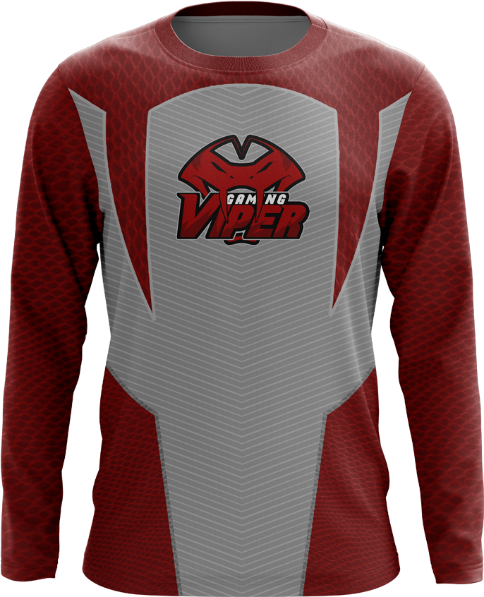 Viper Long Sleeve Jersey - Sweatshirt (900x900), Png Download