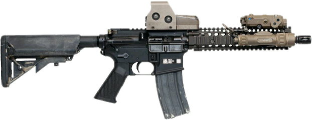 Gun Clipart M4a1 - Delton Dt Sport Lite 5.56 16 30 1 (622x240), Png Download
