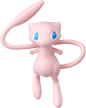 Moncolle Ex Asia Ver - Mew Juguete Pokemon (430x430), Png Download