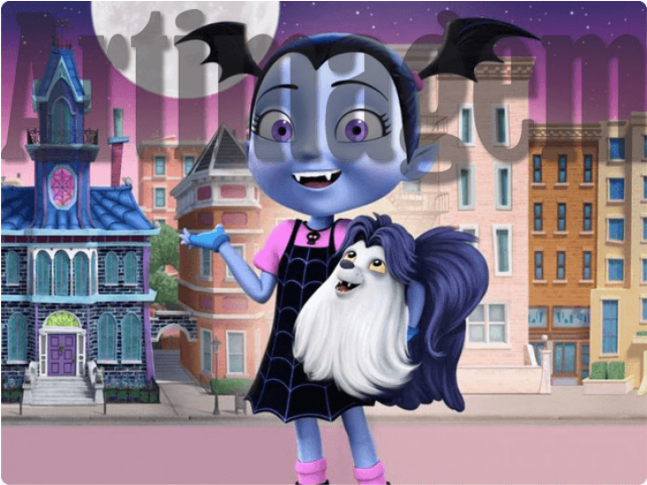 Vampirina Castle (726x1000), Png Download