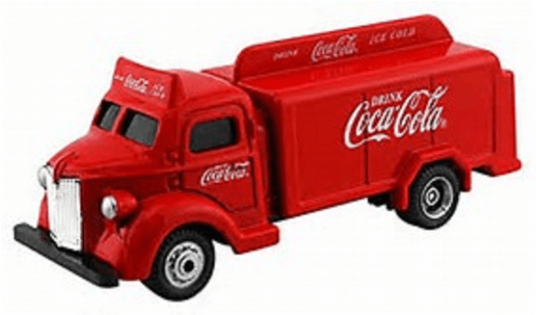 Motor City Classics Coca-cola 1947 Bottle Truck (red) (586x586), Png Download