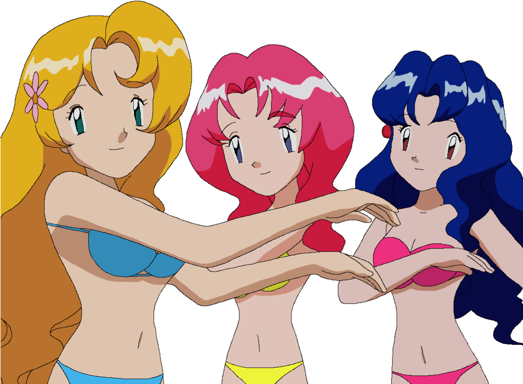 View Samegoogleiqdbsaucenao 1535689388720 , - Naked Pokemon Misty Sisters (1031x774), Png Download