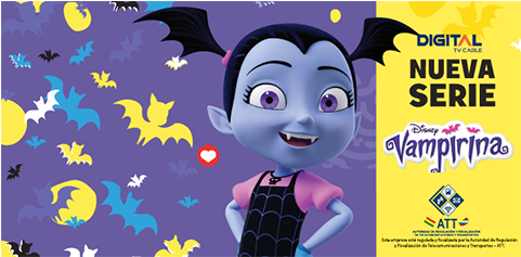 Vampirina Cuenta La Historia De Una Joven Vampira Que - Vampirina Thank You Cards (480x480), Png Download