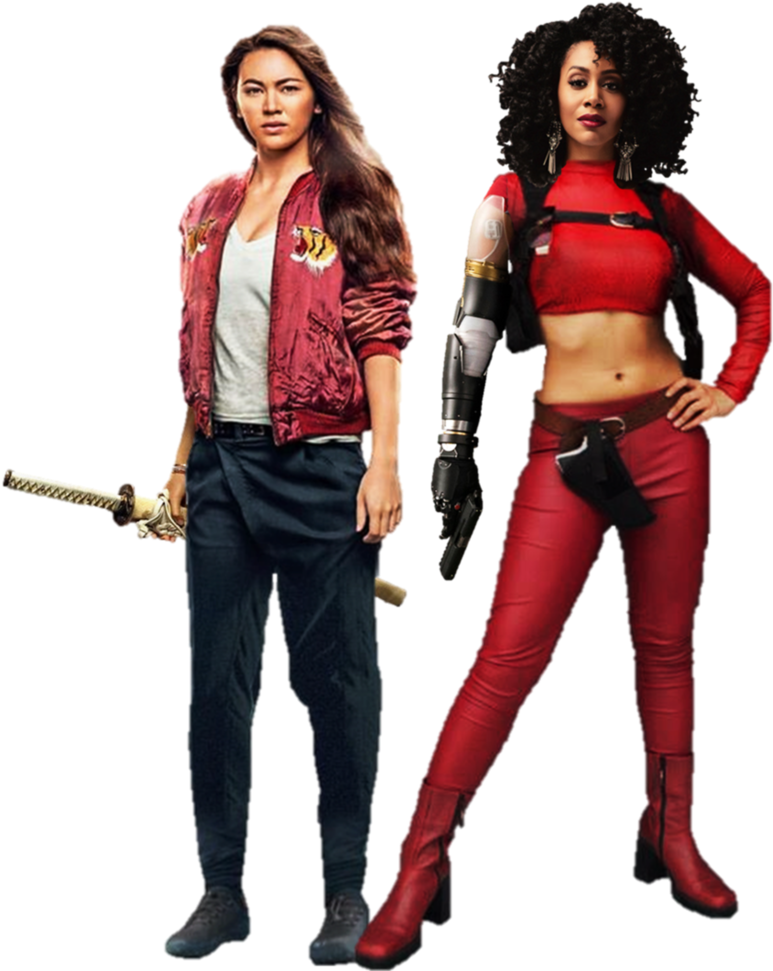 Daughters Of The Dragon Png By Gasa979 - Colleen Wing Misty Knight (824x970), Png Download