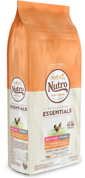 Nutro™ Wholesome Essentials™ Small Breed Senior Farm-raised - Nutro Wholesome Essentials Small Breed Senior Farm-raised (640x640), Png Download