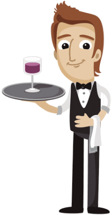 Free Png Waiter Png Images Transparent - Waiter Png (480x480), Png Download