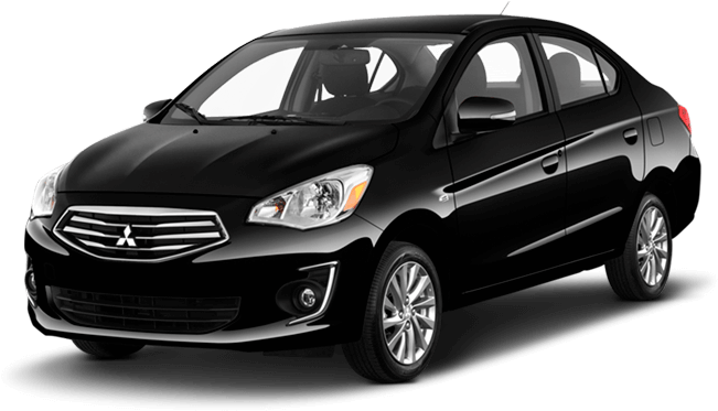 2018 Mirage G4 Mystic Black Metallic - Mitsubishi Mirage G4 Red (940x460), Png Download