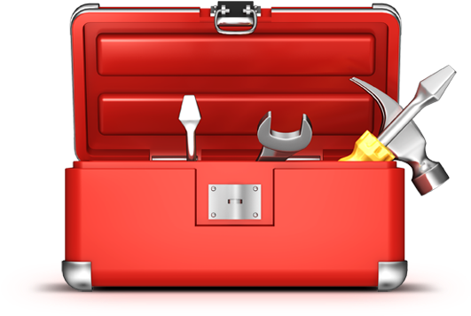 Free Icons Png - Toolbox Png (530x370), Png Download