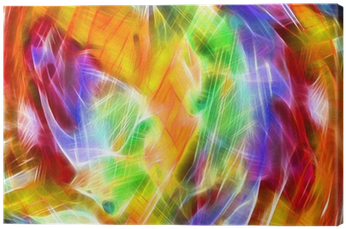 Art, Colorful Light Streaks Abstract Background In - Blue (400x400), Png Download