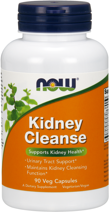 Kidney Cleanse Veg Capsules - Now Foods Diet Support - 120 Vcapsules (477x880), Png Download