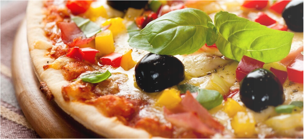 We Are A Long Standing, Family-run Italian Business - Fibre And Vitamins On Pizzas (1002x458), Png Download