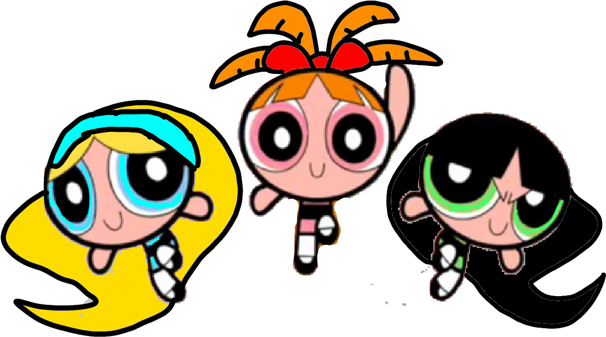 Powerplus Girls Ending Hearts - Powerpuff Girls The Day Is Saved (1280x752), Png Download