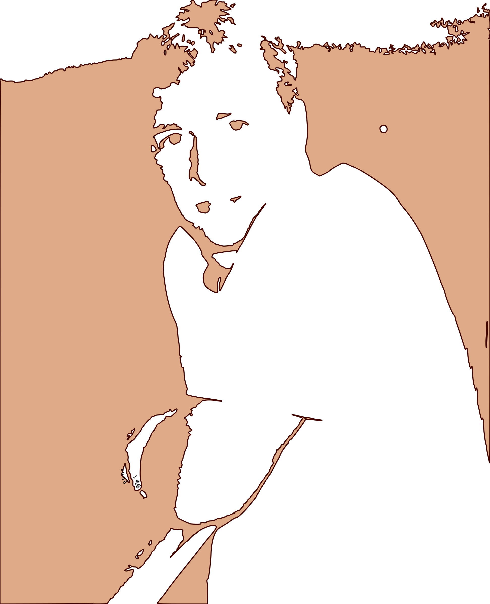 This Free Icons Png Design Of Fuligo Standing Alone (1946x2400), Png Download