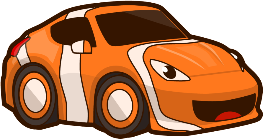 Nemo Car 3 - Sports Car (1024x499), Png Download