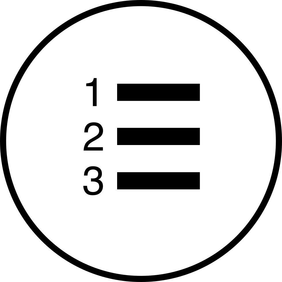 Bullets Icon Free Download Png Sil Svg Bullet - Icon (980x980), Png Download