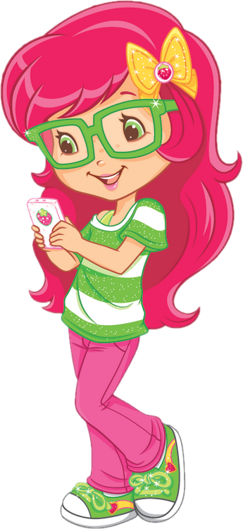 Girl Cartoon, Cartoon Art, Strawberry Shortcake Characters, - Strawberry Shortcake Png (345x750), Png Download