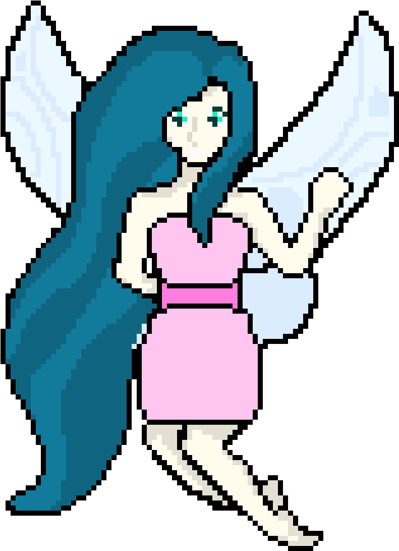 Pixie - Pixel Art (920x1170), Png Download
