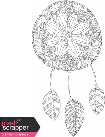 Image Transparent Library Bohemian Drawing Colorful - White Dream Catcher Transparent (456x456), Png Download