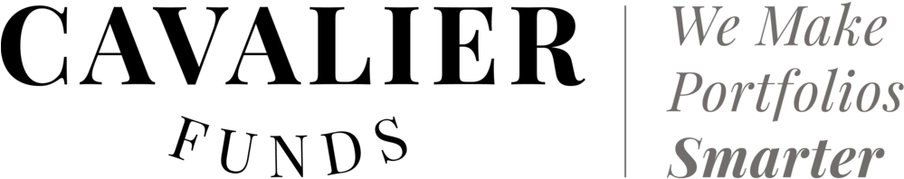 Cavalier Funds Logo Tagline Black - Calligraphy (1000x213), Png Download